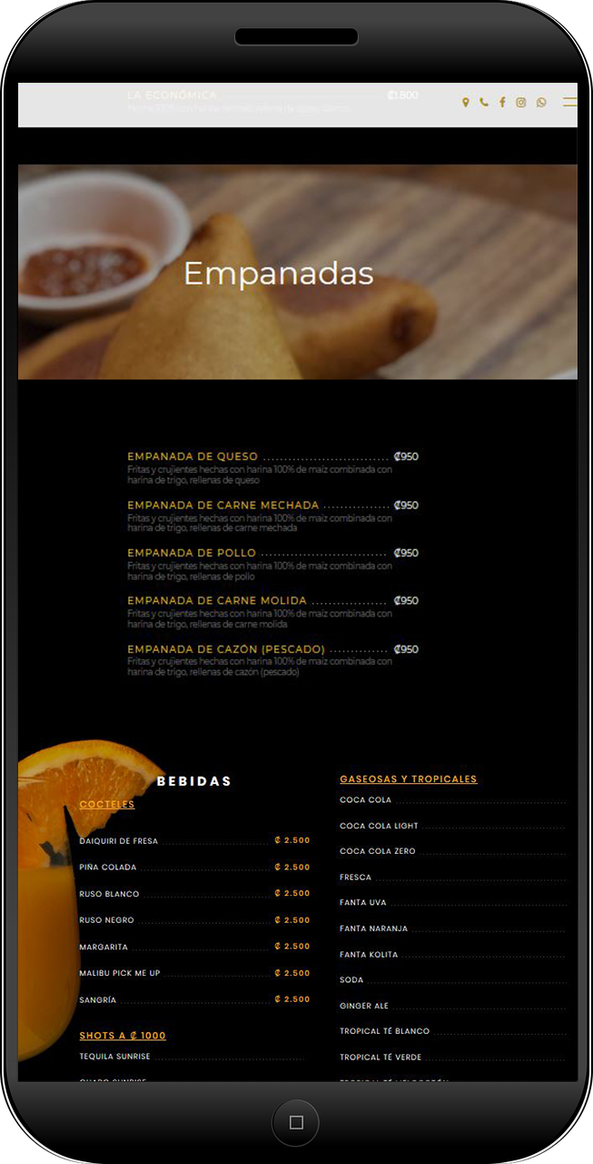 Talento Importado - Empresas - mymenuqr.com