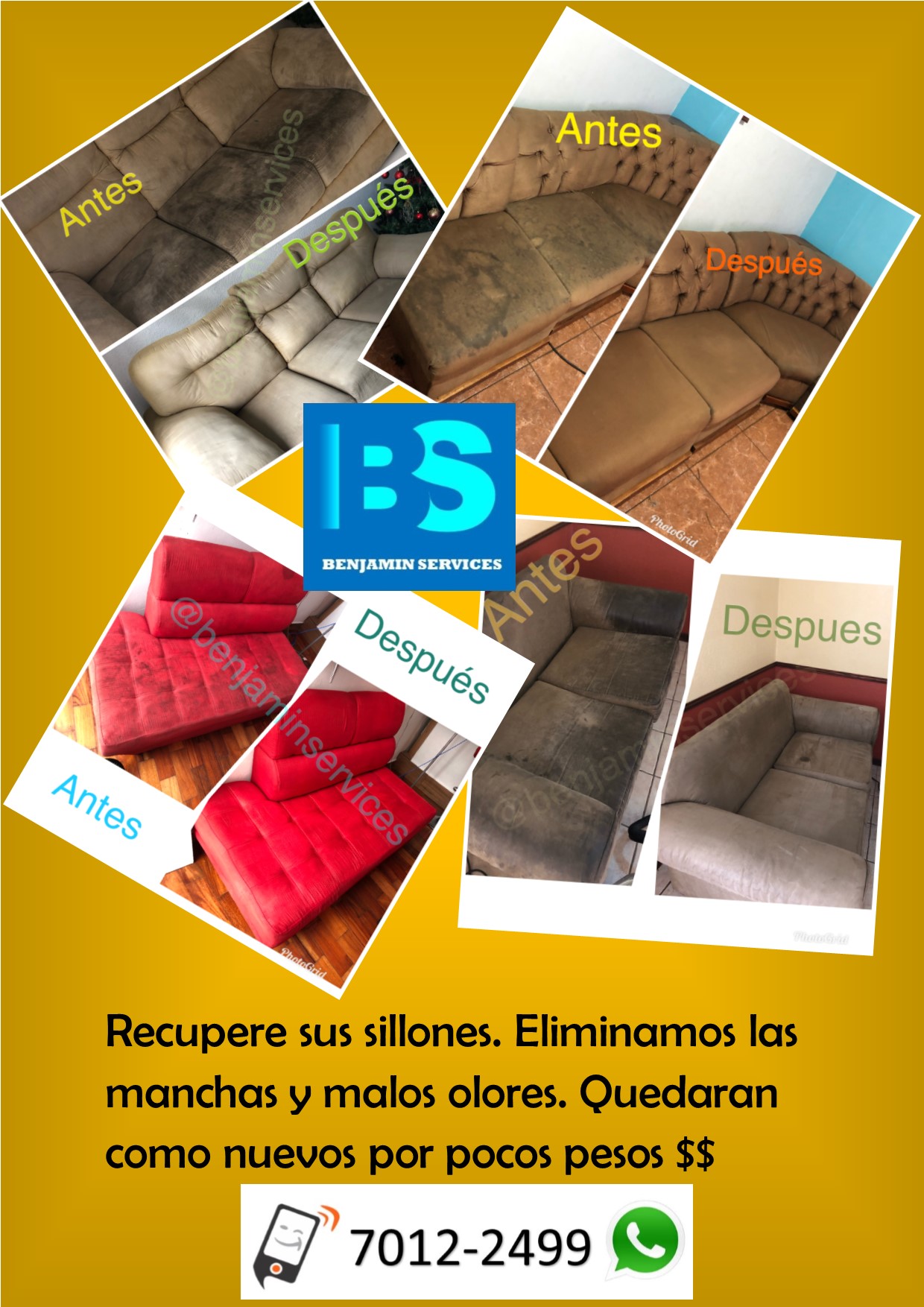 Talento Importado - Emprendedores - BENJAMIN SERVICES